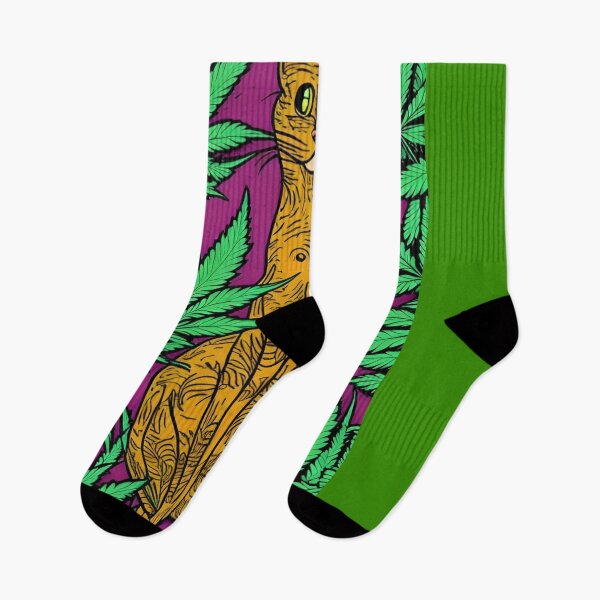 Item preview, Trippy Cannabis Cats 19 designed and sold by Benito Del Ray.