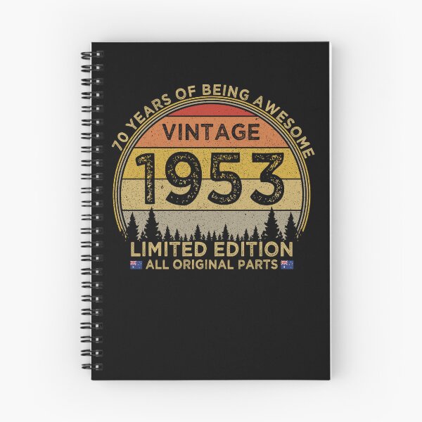 Item preview, 70th Birthday Vintage 1953 Limited Edition Patriotic Australia designed and sold by cssdru.