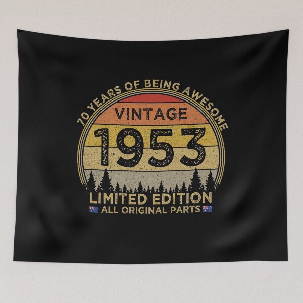 Item preview, 70th Birthday Vintage 1953 Limited Edition Patriotic Australia designed and sold by cssdru.