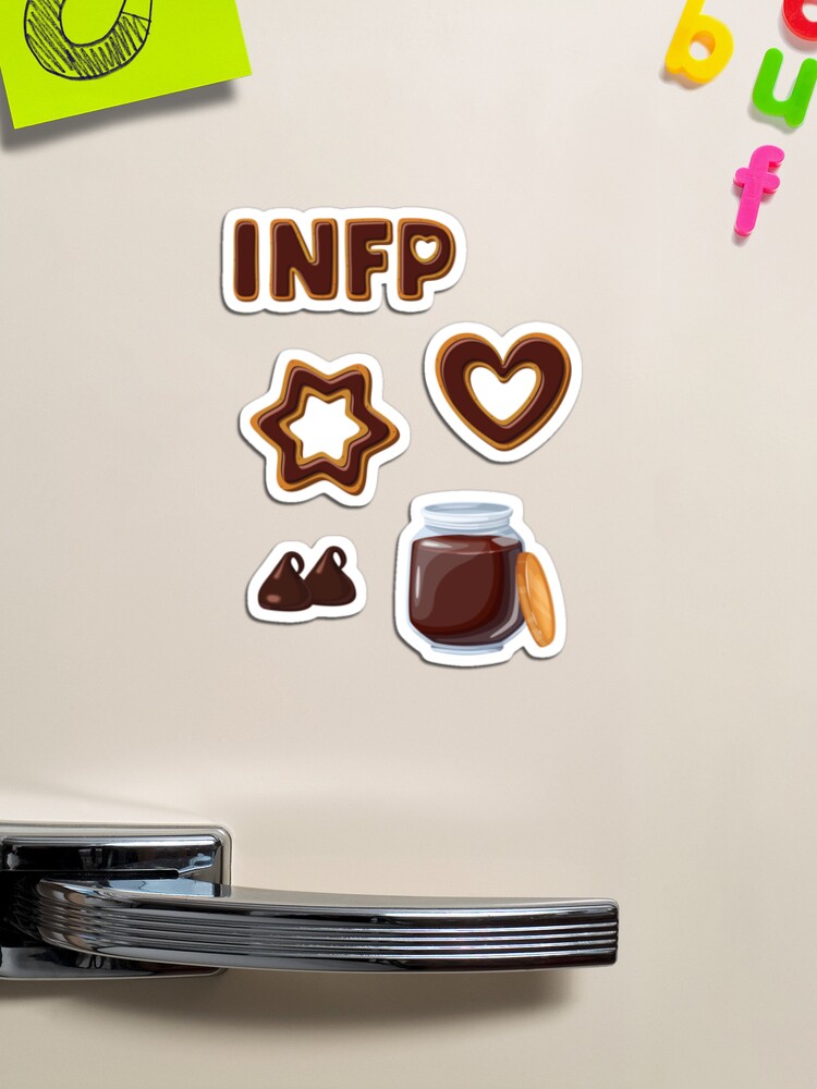 MBTI Nutella Cookies Mediator Personality (INFP-A / INFP-T) | Art Board  Print