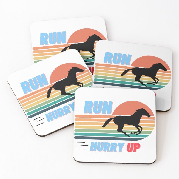 Item preview, running horse in the sunset- hurry up designed and sold by Abd-Elrahman1.