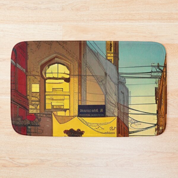 Item preview, McCallen City Painting designed and sold by Places On Earth.