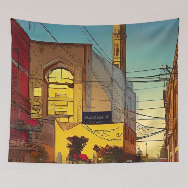 Item preview, McCallen City Painting designed and sold by Places On Earth.