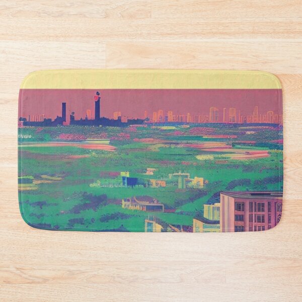 Item preview, McCallen City Skyline Art designed and sold by Places On Earth.