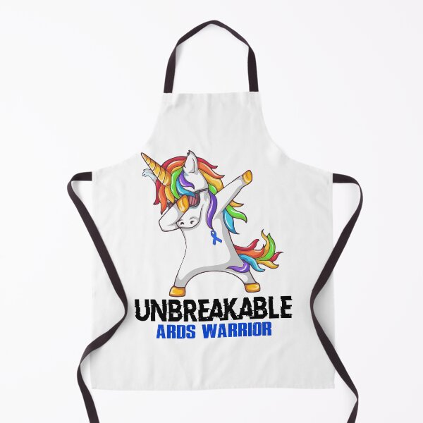 Item preview, ARDS Awareness - Unicorn ARDS Warrior Ribbon UNBREAKABLE designed and sold by Fernandezf.