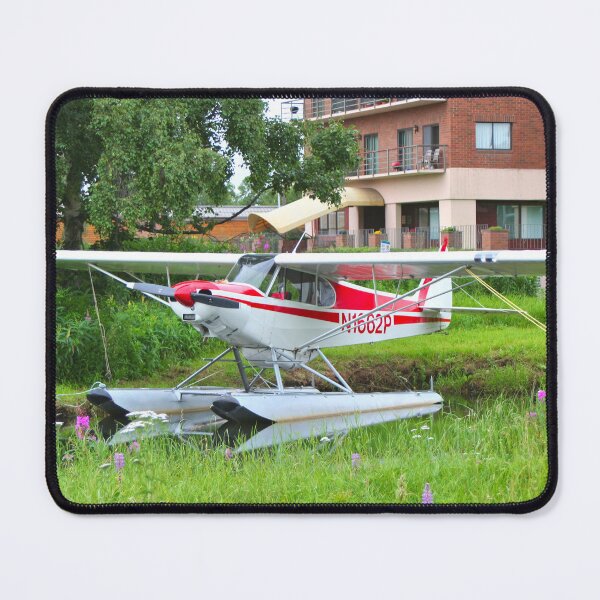 Item preview, Red and white float plane, Lake Hood, Anchorage, Alaska  designed and sold by FranWest.