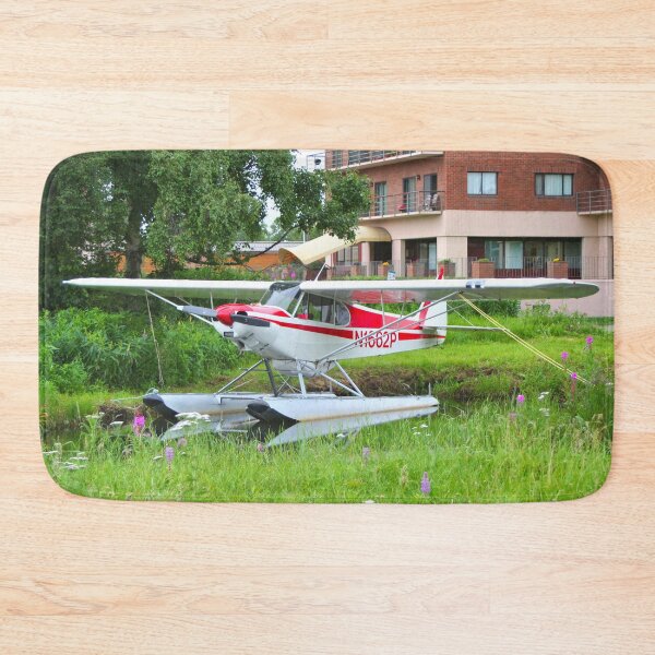 Item preview, Red and white float plane, Lake Hood, Anchorage, Alaska  designed and sold by FranWest.
