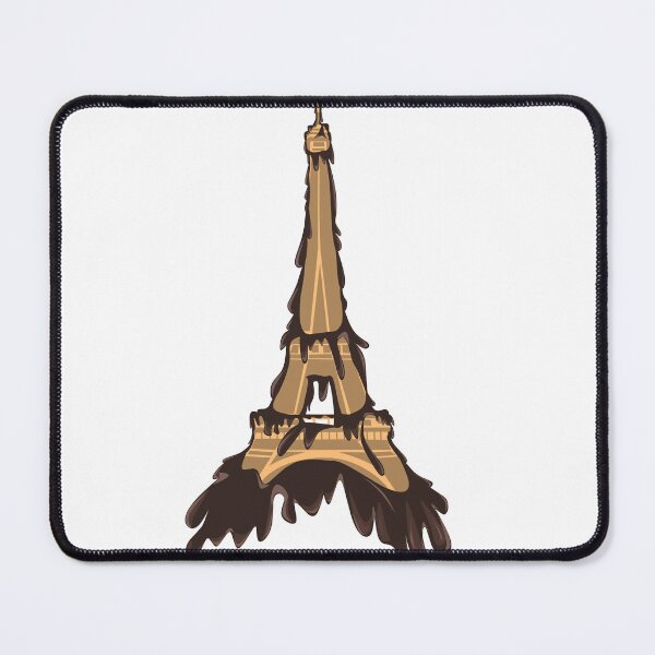 Item preview, CHOCOLATE eiffel tower illustration designed and sold by AmsaOza.