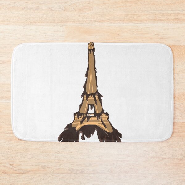 Item preview, CHOCOLATE eiffel tower illustration designed and sold by AmsaOza.