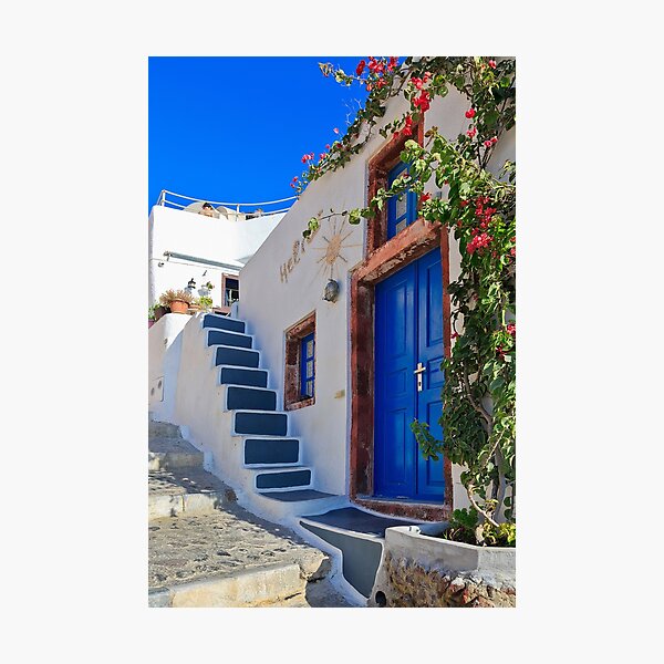 1745 Santorini Photographic Print