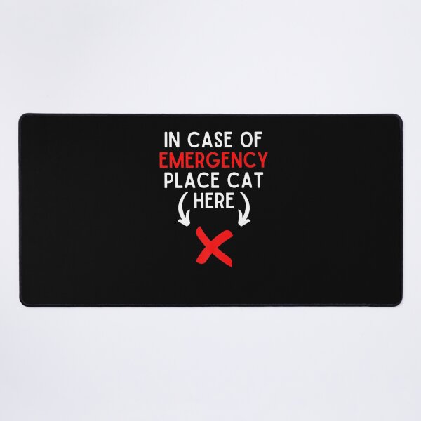 Item preview, in case of emergency place cat here designed and sold by simplife-art.