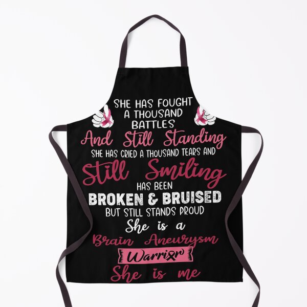 Item preview, Brain Aneurysm Warrior SHE IS ME - Support Brain Aneurysm Fighter Gifts designed and sold by Berriosly.