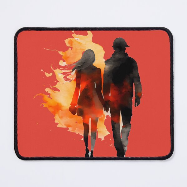 Item preview, Valentine's Day - Fire and Ice (Vermilion) designed and sold by David Apricot.