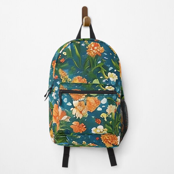 Item preview, Summer Flowers and Flower Stem Leaves Van Gogh Style Pattern designed and sold by sunflowerlight.