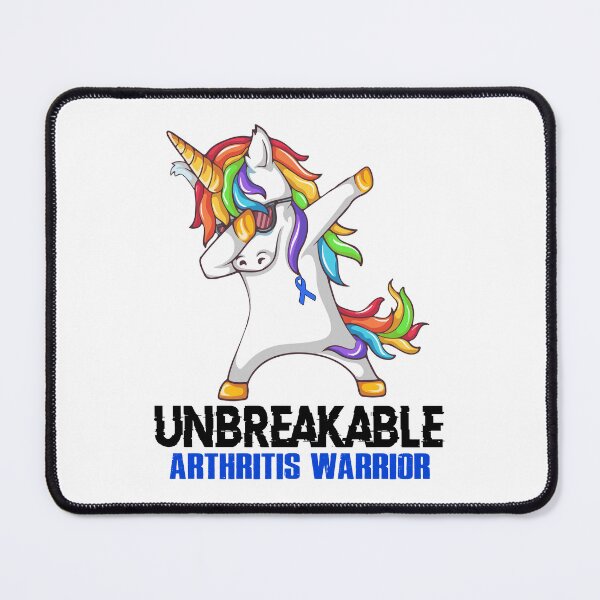 Item preview, Arthritis Awareness - Unicorn Arthritis Warrior Ribbon UNBREAKABLE designed and sold by Fernandezf.
