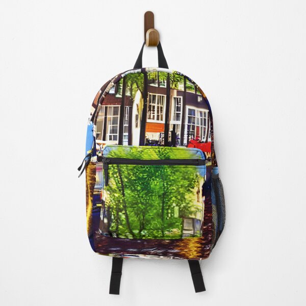 Item preview, Amsterdam Watercolor Art, City Landscape, Amsterdam Artwork designed and sold by viewgraphics.