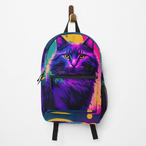 Item preview, Psychedelic City Cat - 2d Original Digital Art designed and sold by AlePosters.