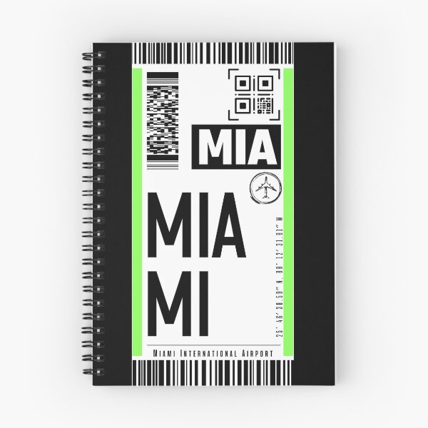 Item preview, MIAMI classic luggage tag Traveler sticker designed and sold by LeddsoDello.