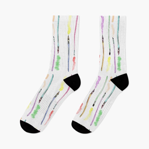 Item preview, Vertical Paintbrushes Artist watercolor  designed and sold by Sunny Creations.