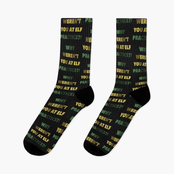 Item preview, WHY WEREN’T YOU AT ELF PRACTICE?! designed and sold by A-Little-Nerdy.
