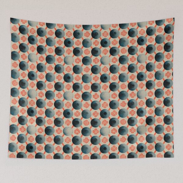 Item preview, Japanese Inspired polka dot pattern. wagara pattern.25 designed and sold by OnPotion.