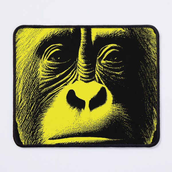 Item preview, Graphic Yellow Big Bondo Bili Ape Face designed and sold by pelagio.