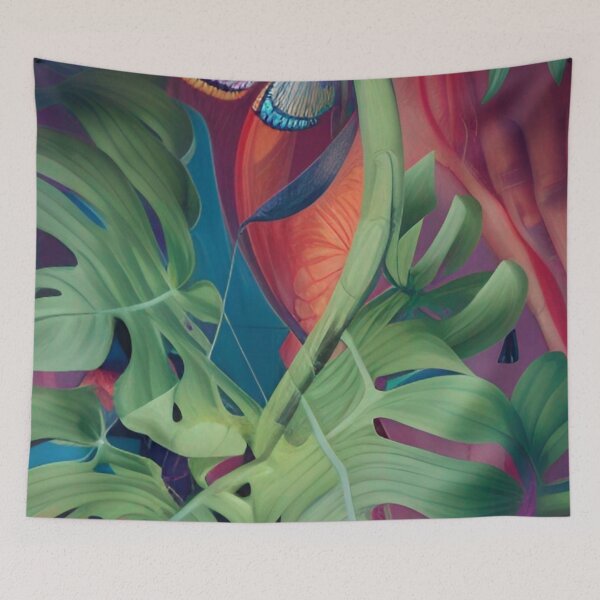 Item preview, Monstera City Art designed and sold by Places On Earth.