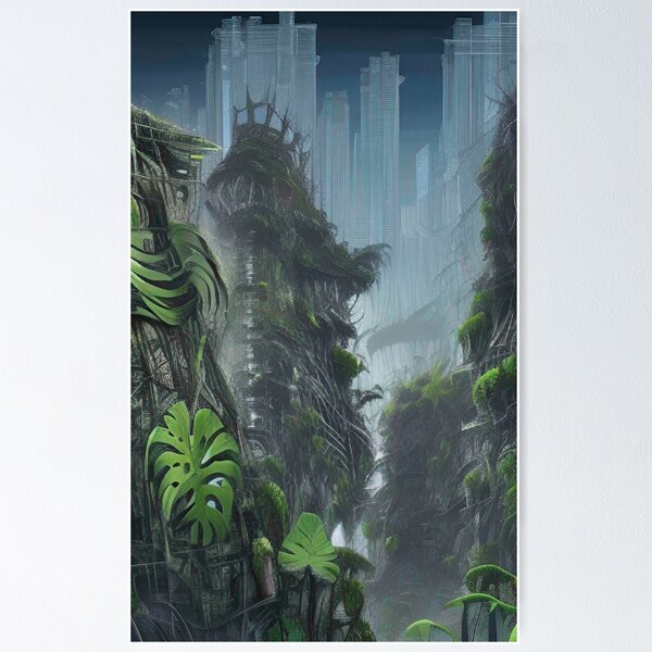 Item preview, Monstera City designed and sold by Places On Earth.