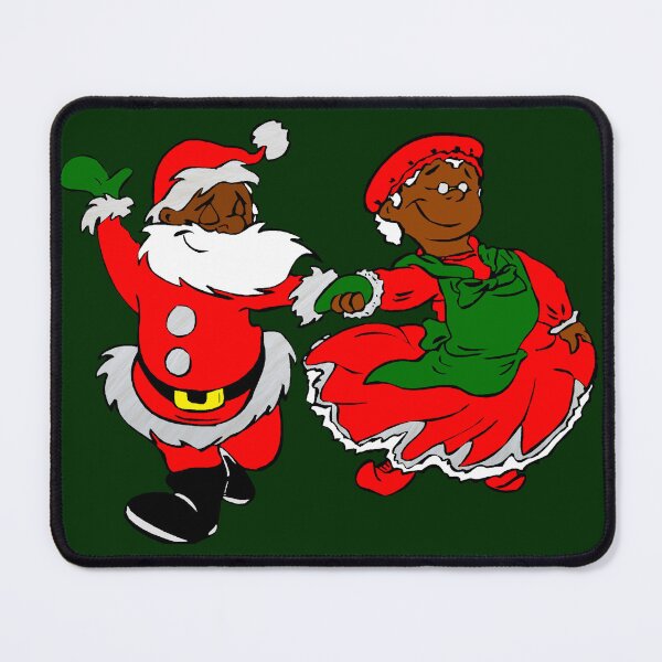 Item preview, black santa mrs claus designed and sold by Gossip Rag.