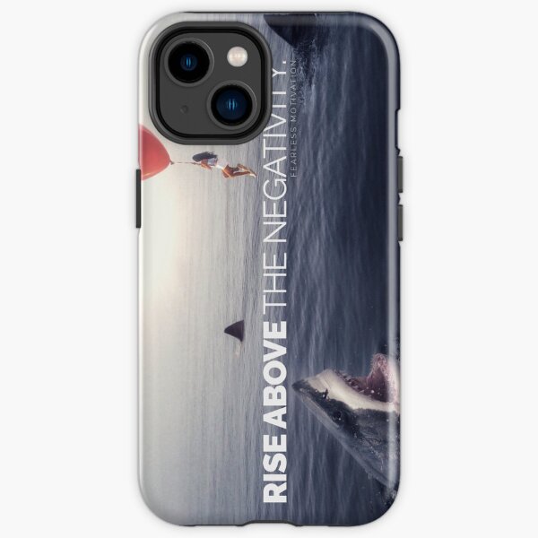 RISE ABOVE THE NEGATIVITY - Motivational iPhone Tough Case