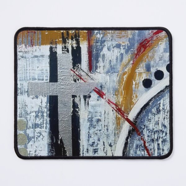 Item preview, Original Painting of "The Silver Cross" designed and sold by RagWeasel.