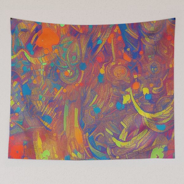 Item preview, Patterns, Rainbow Aztec designed and sold by Canadamarsworks.