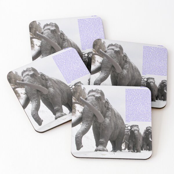 Item preview, Ice Age Mammoths Art designed and sold by Alicefish.