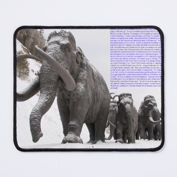 Item preview, Ice Age Mammoths Art designed and sold by Alicefish.