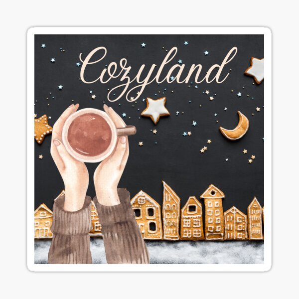 Cozyland (square) Sticker