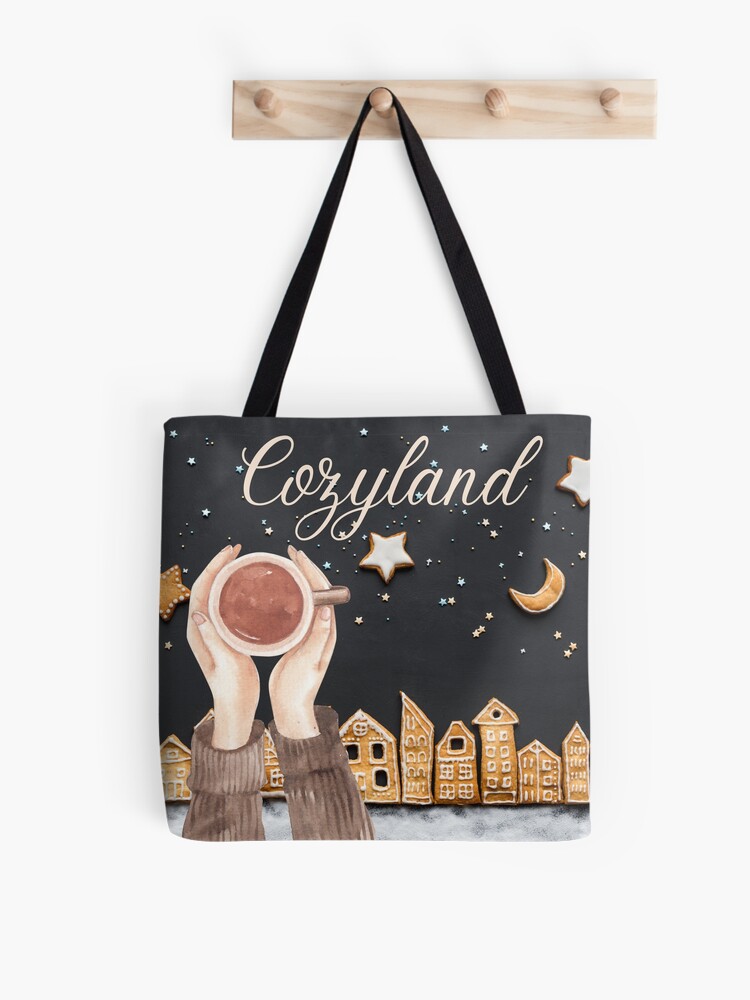 Cozyland (square) Tote Bag for Sale by MelissaOliveri