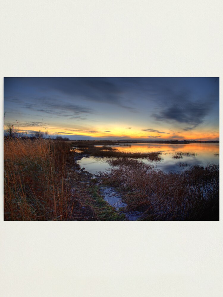 Alternate view of Evening on the Water Photographic Print