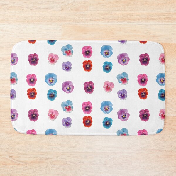 Item preview, Watercolor Mixed Pansy Flowers  designed and sold by silviaol.