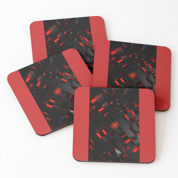 Item preview, Abstract #30. Red with Black. designed and sold by WinningWorld.