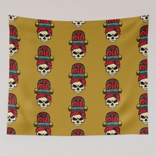 Item preview, Ride or Die Skull Sk8er designed and sold by GypsyGarou.