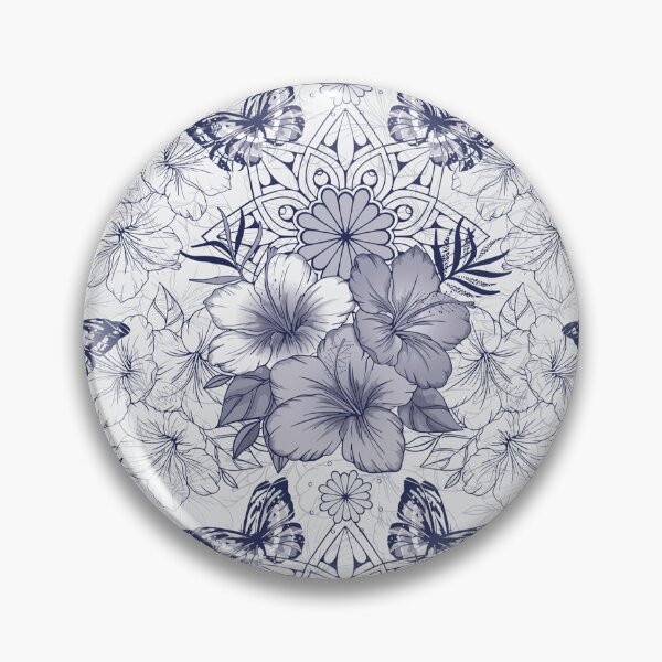 Item preview, Flower Fleures floral Butterflies of the World designed and sold by mprodart.