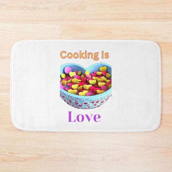 Item preview, Cooking Is Love Made Visible - Funny And Cute Quotes designed and sold by Designspot2020.