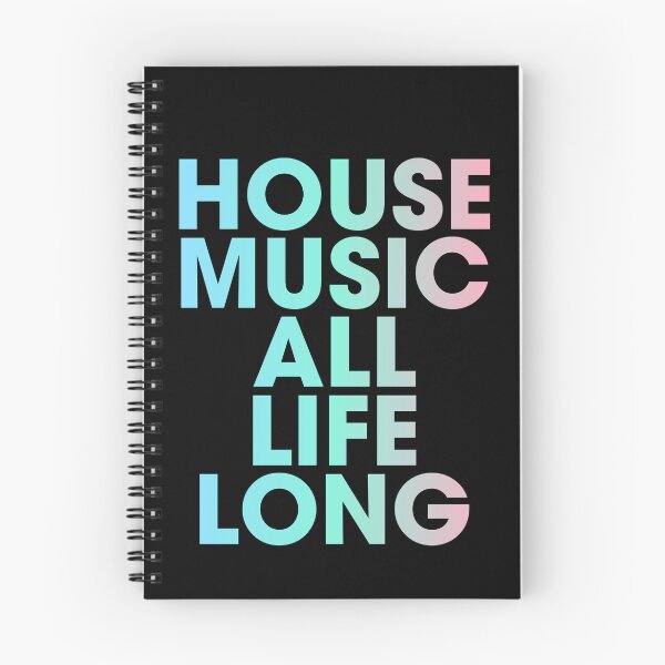 Item preview, House Music All Life Long EDM designed and sold by mBshirts.
