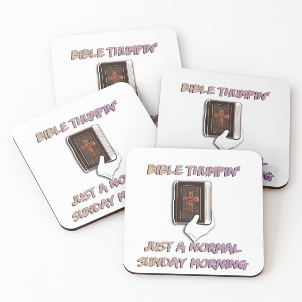 Item preview, Fun Bible Clipart Design - Bible Thumpin': Just a Normal Sunday Morning designed and sold by Art4Christ.