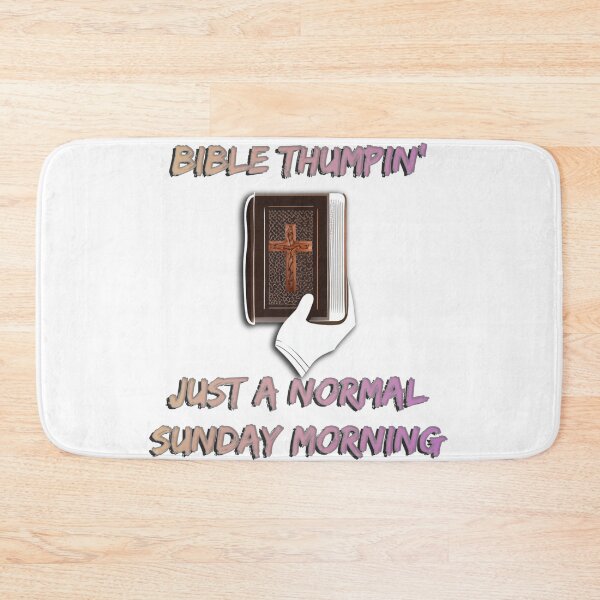Item preview, Fun Bible Clipart Design - Bible Thumpin': Just a Normal Sunday Morning designed and sold by Art4Christ.