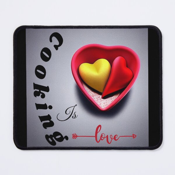 Item preview, Cooking Is Love Made Visible - Funny And Cute Quotes designed and sold by Designspot2020.