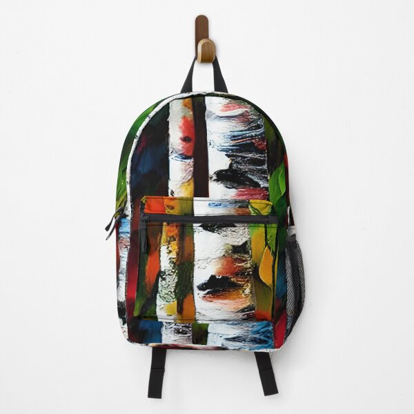 Item preview, Arte de árboles de abedul, ilustraciones de empaste designed and sold by viewgraphics.