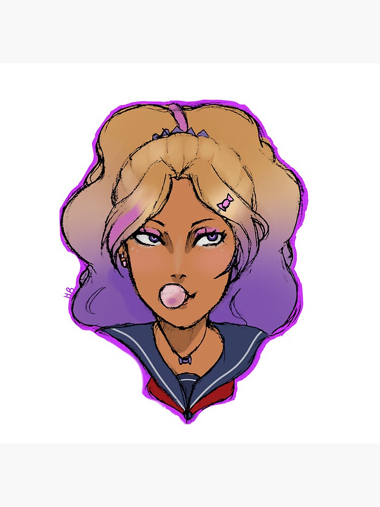 Yandere Simulator Bully Kashiko Murasaki Decal Sticker Art