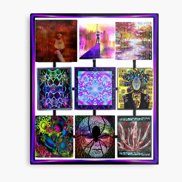 9 Surealpete Artworks Metal Print