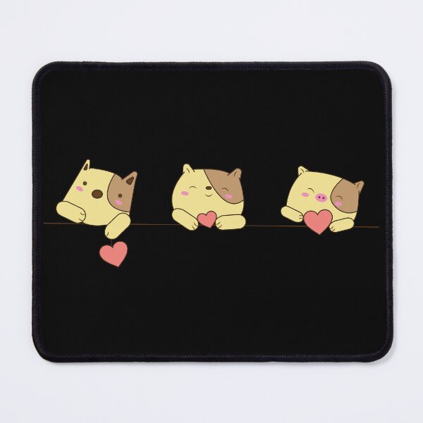 Item preview, Sublimation - Valentine Dog Frame Love Aesthetic Stickers designed and sold by AnimalsSpace.